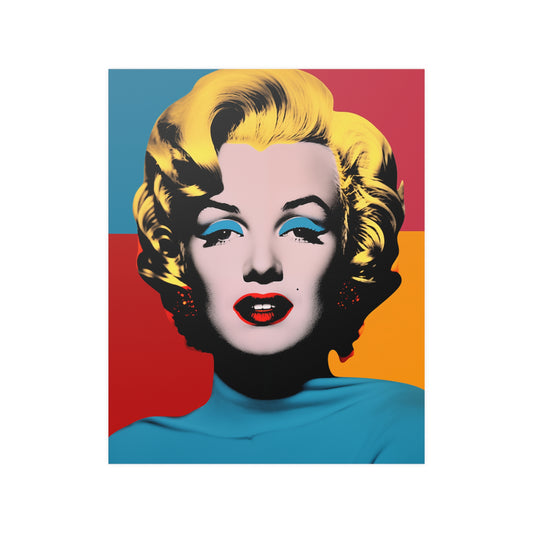 Pop Art Marilyn Monroe Art Print Poster Wall Decor