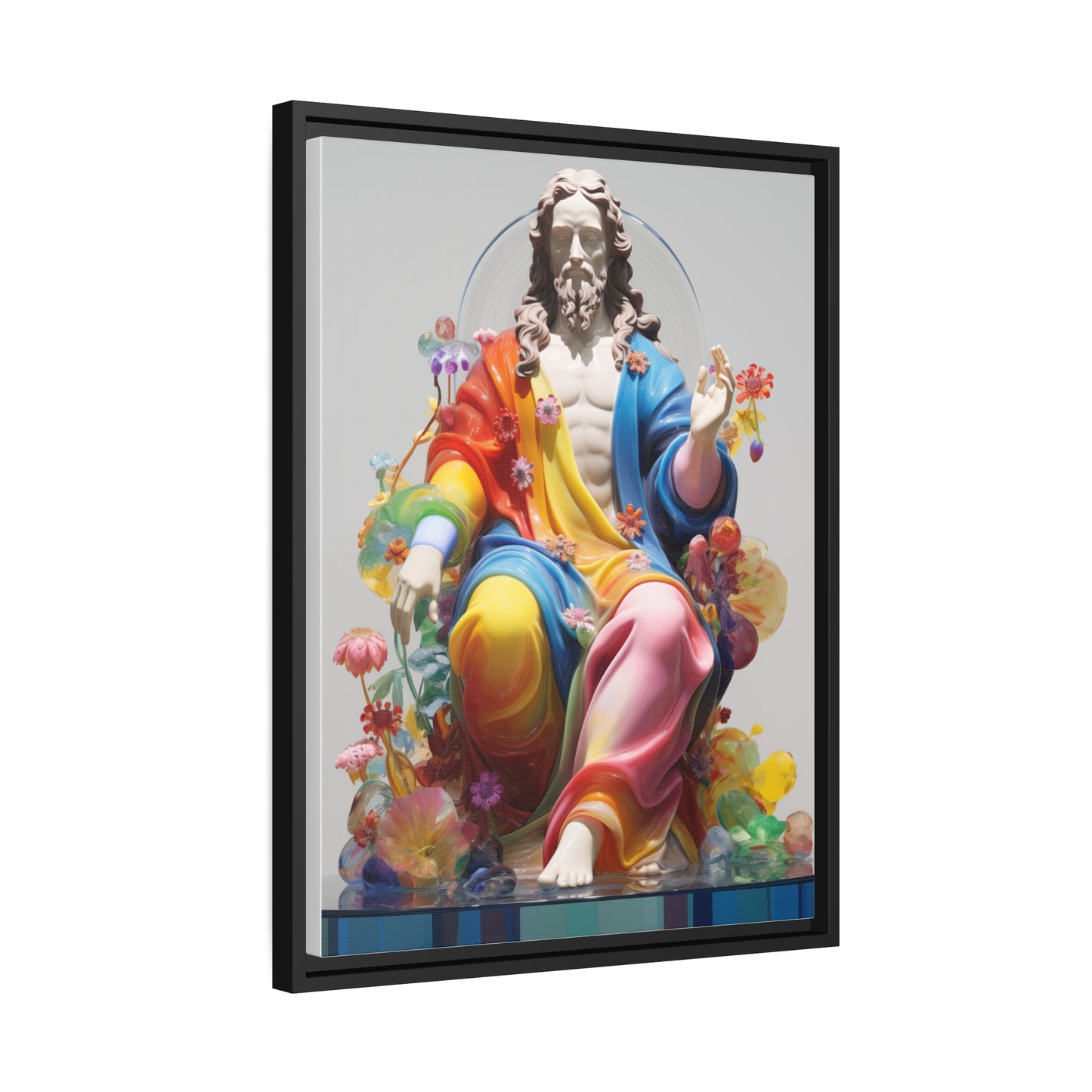 Pop Art Jesus, Framed Fine Art Print in Multiple Sizes