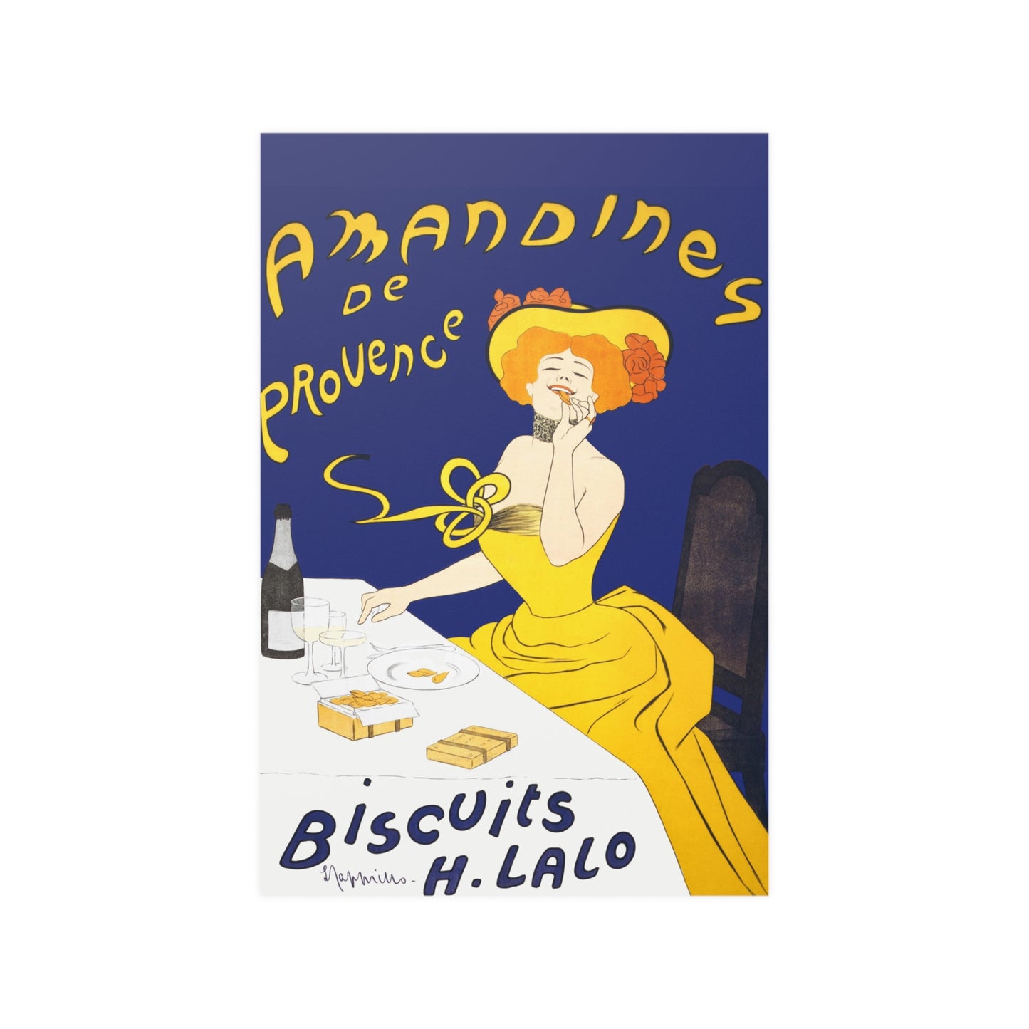 Amandines de Provence print by Leonetto Cappiello 12"x18"