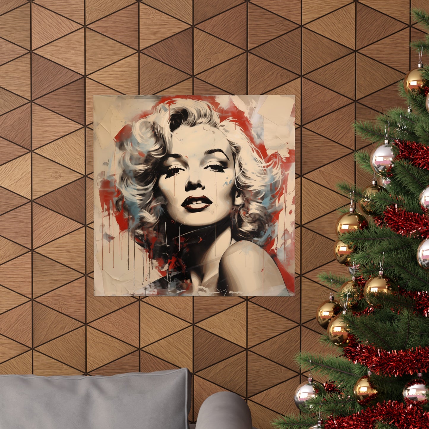 Pop Art Graffiti Marilyn Monroe Fine Art Matte Poster