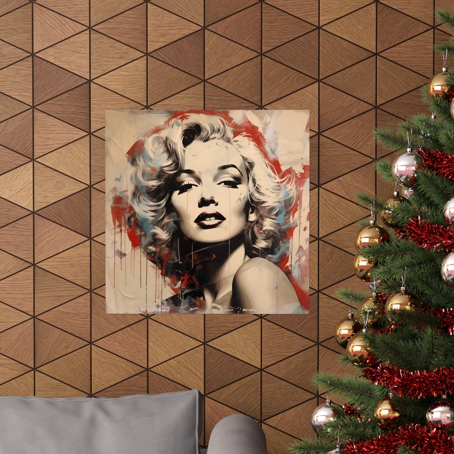 Pop Art Graffiti Marilyn Monroe Fine Art Matte Poster