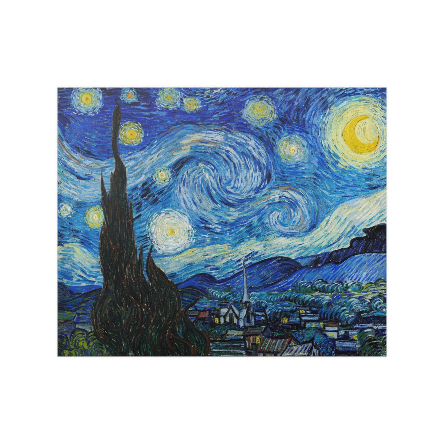 Vincent Van Gogh's The Starry Night (1889)