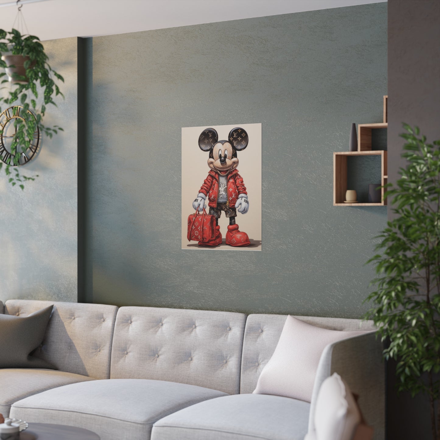 Pop Art XL Mickey Art Print Upscale Decor