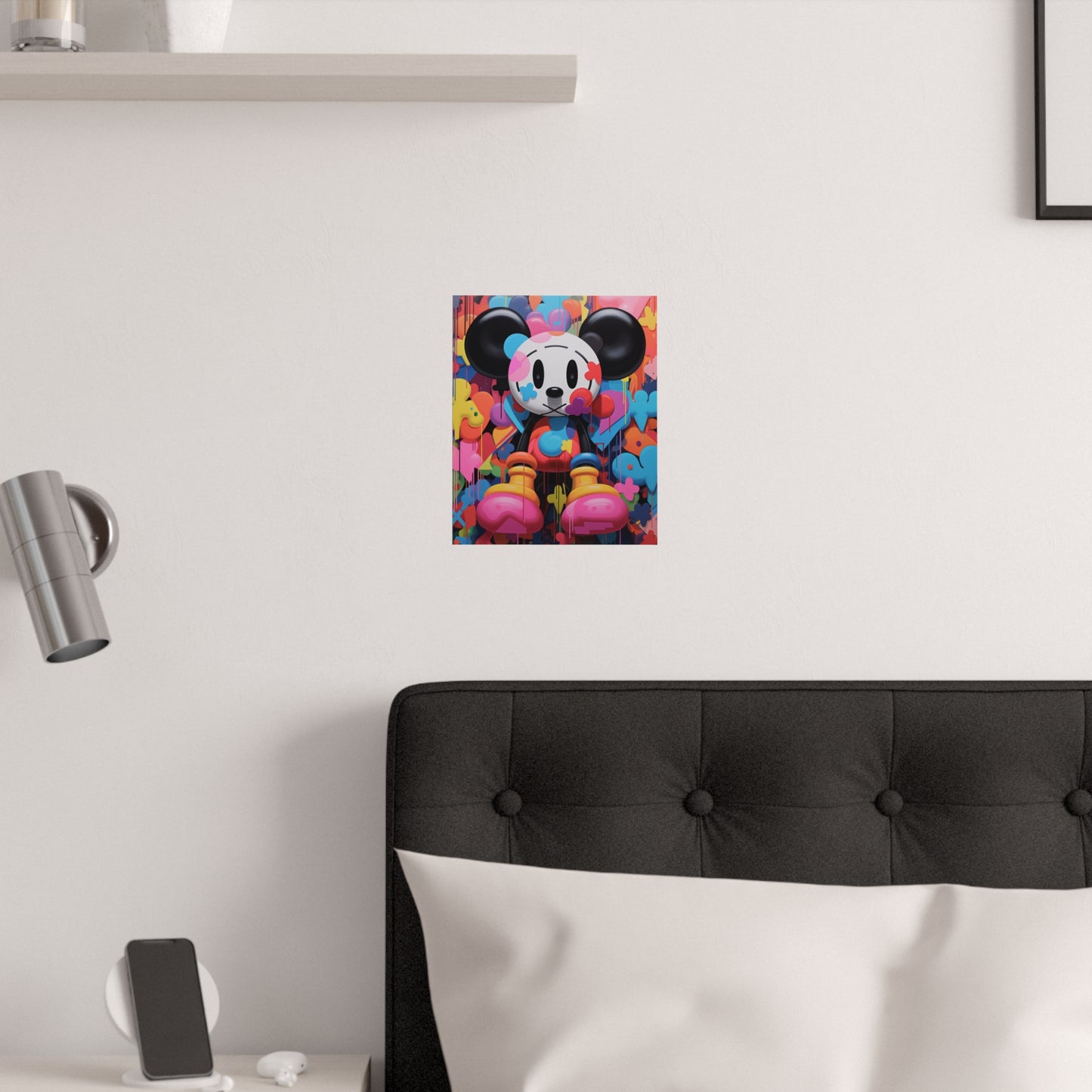 Pop Art Hip Hop Mouse Graffiti Street Art Inspired Art Poster