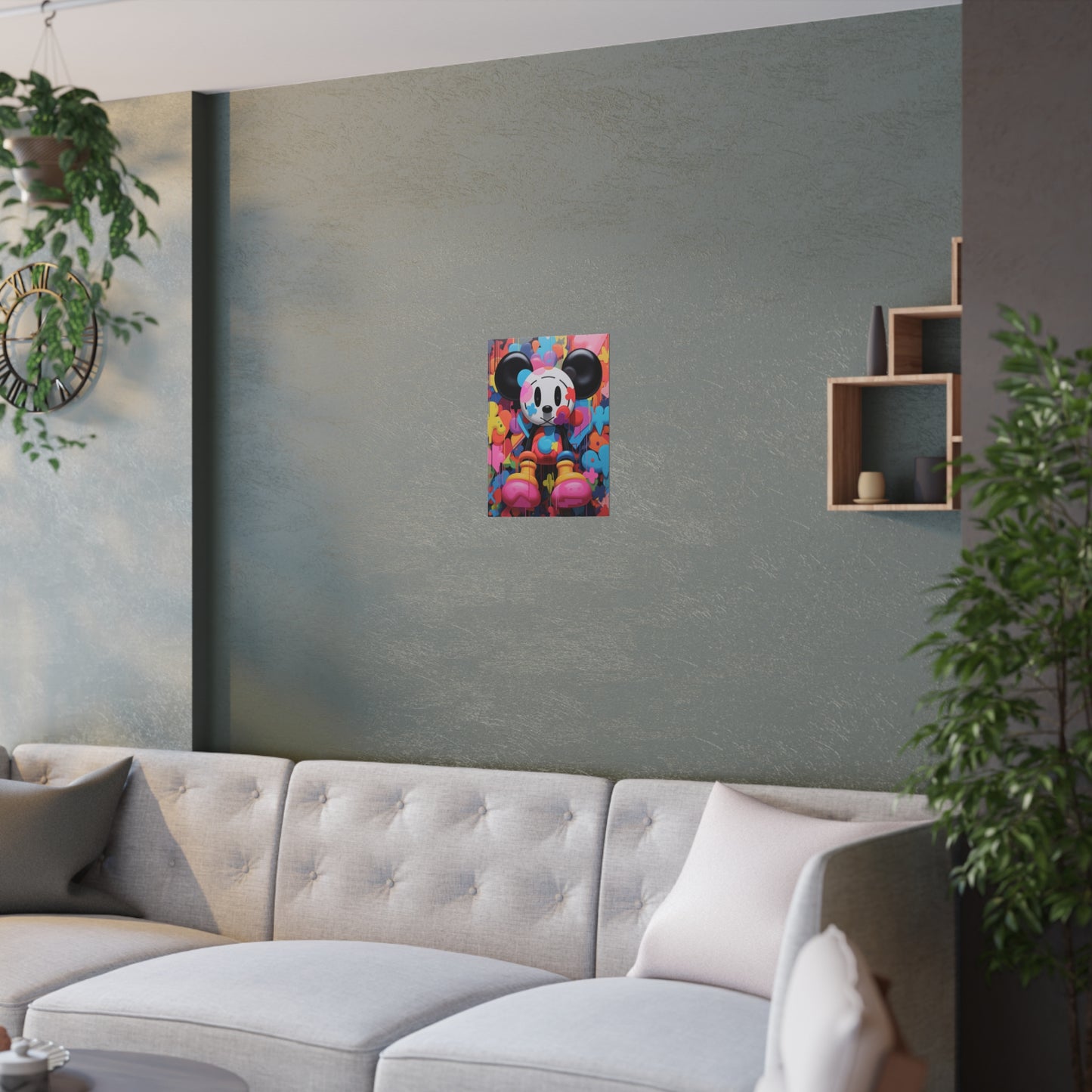 Pop Art Hip Hop Mouse Graffiti Street Art Inspired Art Poster