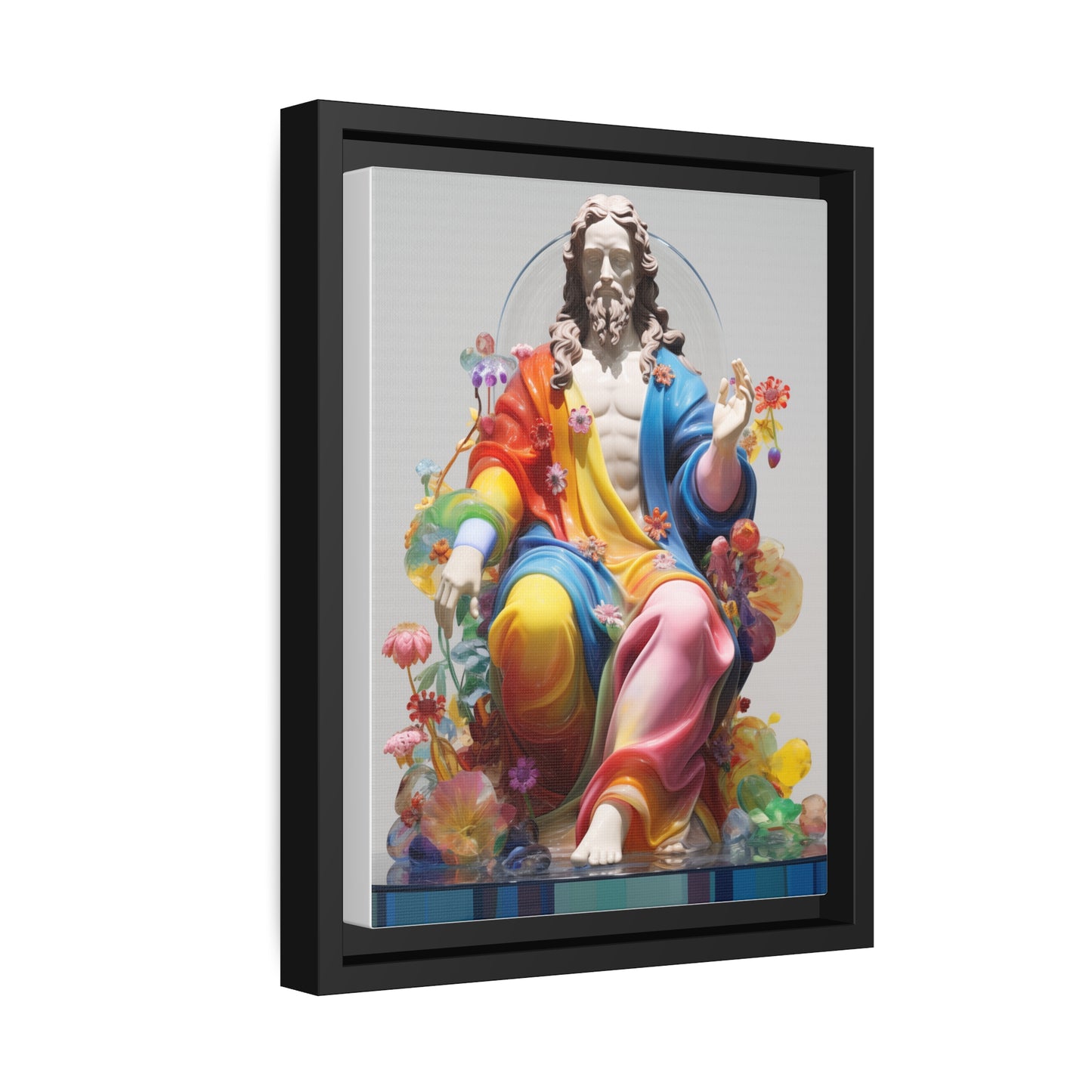 Pop Art Jesus, Framed Fine Art Print in Multiple Sizes