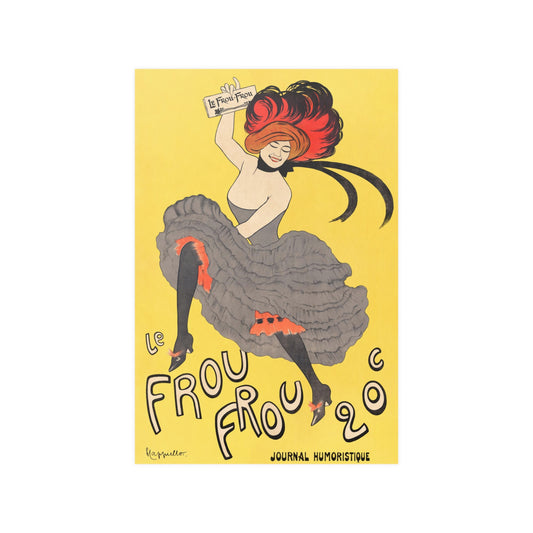 Vintage Art Poster 12"x18" Le Frou Frou 20 (1899) print by Leonetto Cappiello