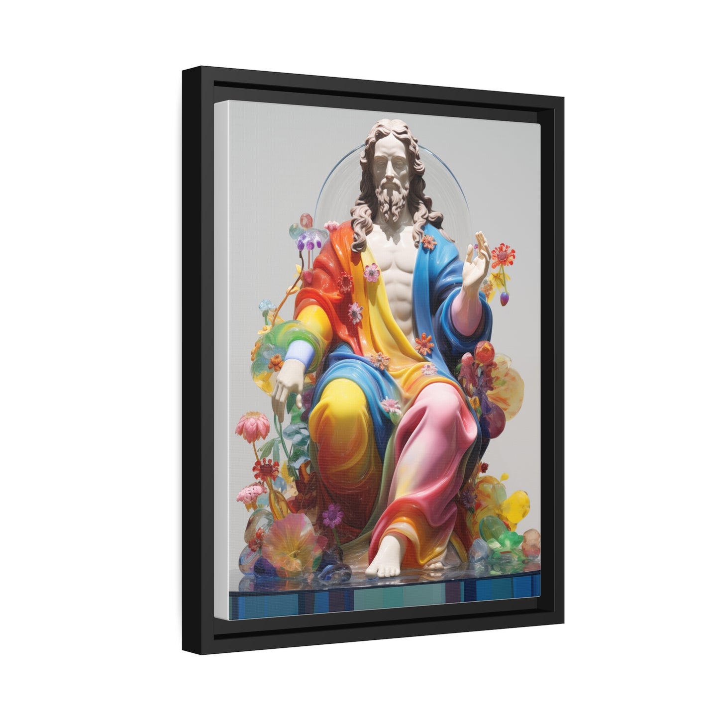 Pop Art Jesus, Framed Fine Art Print in Multiple Sizes